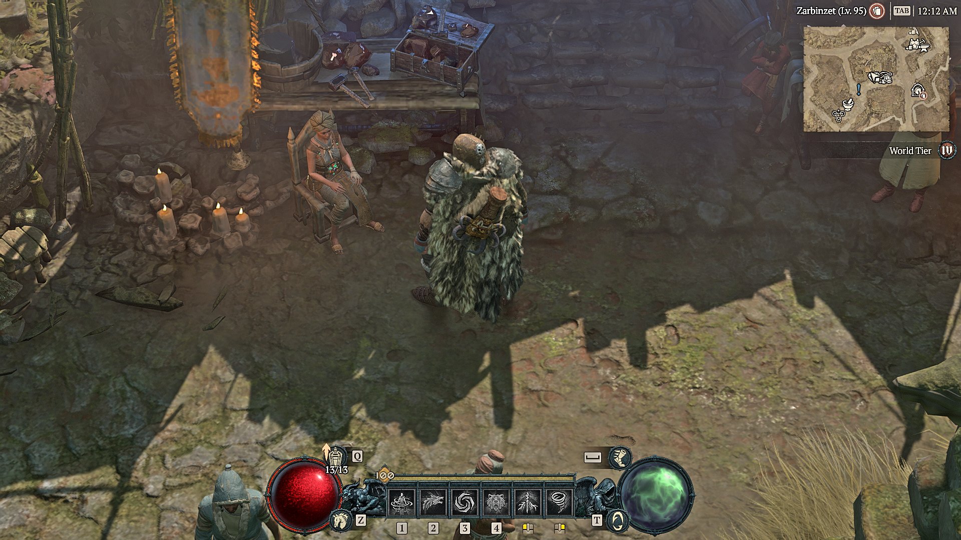 Screenshot from a recent run